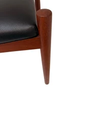 Mid-Century Modern Stool by Hugo Frandsen for Spøttrup Møbler, 1960s